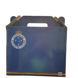 Jogo 2 copos vidro 350ml Cruzeiro - Produto Licenciado