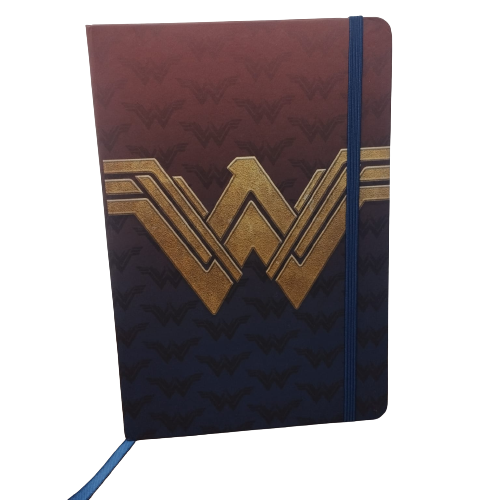 Caderno Anotações Mulher Maravilha Pautado