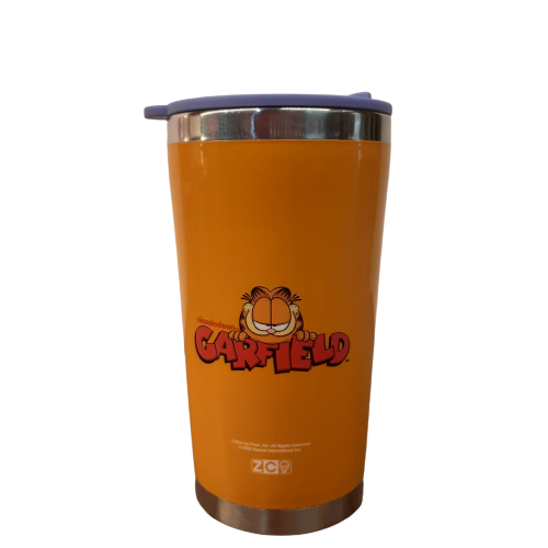 Copo viagem Snap Inox Garfield