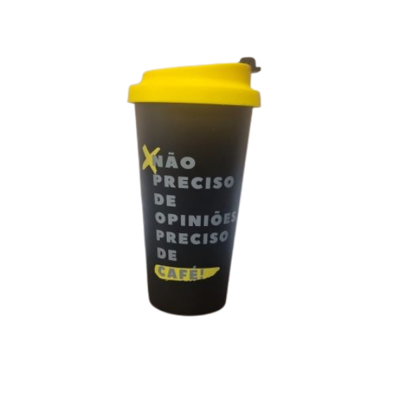 Copo Viagem Urbano Preciso de Café