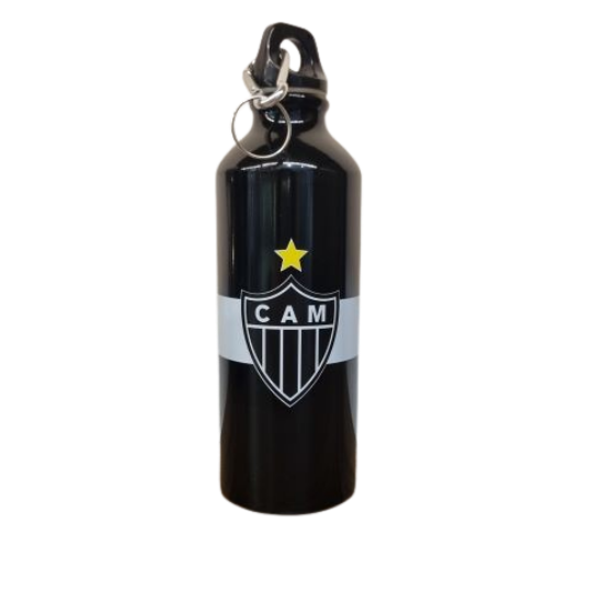 Garrafa de Alumínio 500ml - Atlético - Produto Licenciado