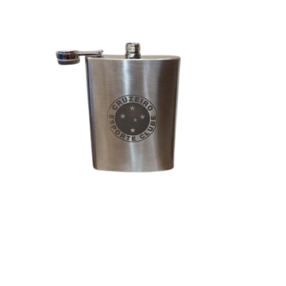 Cantil metal Escudo Cruzeiro - 220 ml