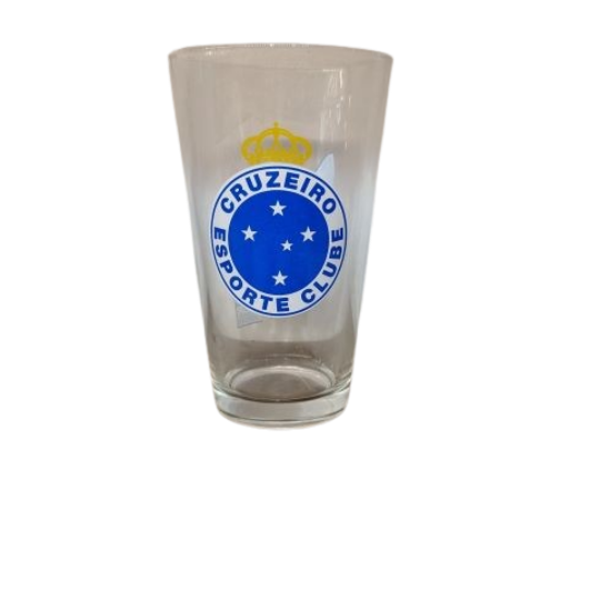 Jogo 2 copos de vidro Cruzeiro 475ml - Produto licenciado