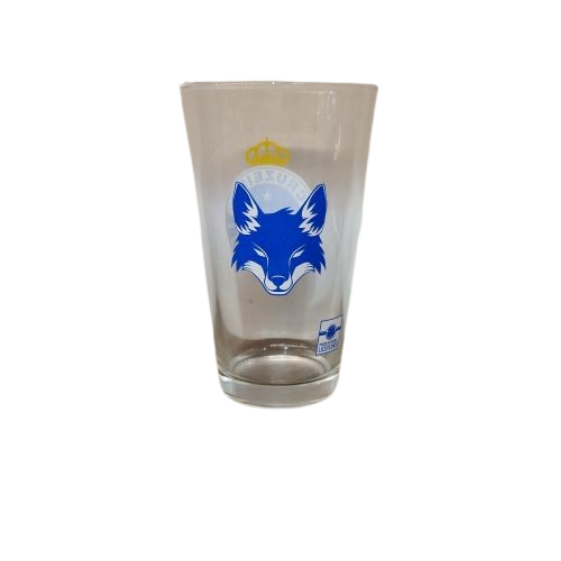 Jogo 2 copos de vidro Cruzeiro 475ml - Produto licenciado