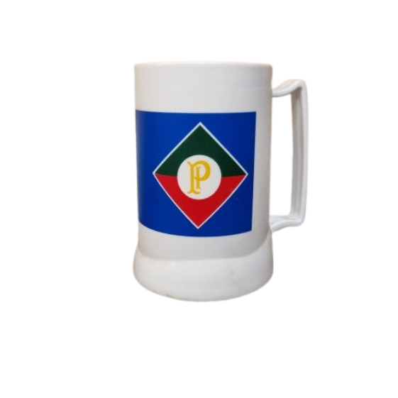 Caneca Gel Peça Branca - Cruzeiro Esporte Clube - Produto Licenciado