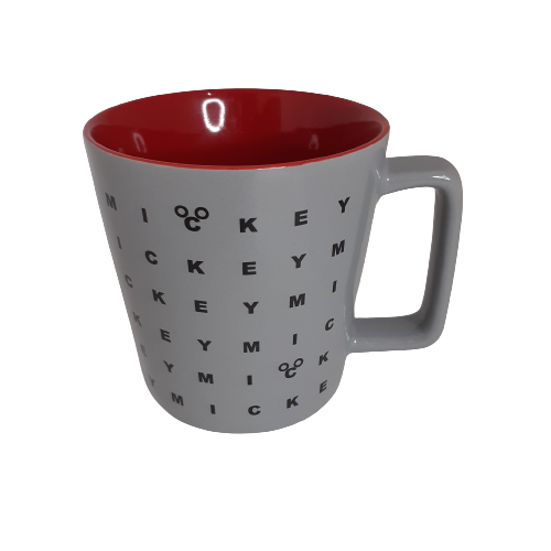 Caneca cerâmica Mickey expressões - Produto Oficial