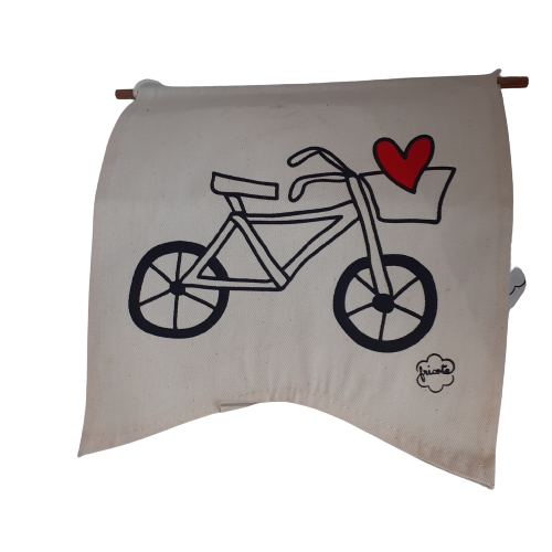 Flamula Bike tecido