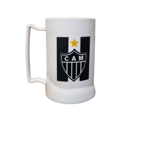 Caneca Gel PC Branca - Atlético - Produto Licenciado