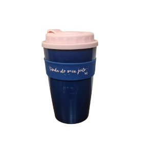 Copo para Viagem com cinta Meu Jeito  400 ml