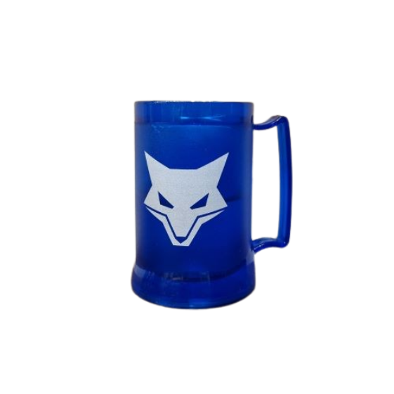 Caneca Gel PC Azul - Cruzeiro Esporte Clube - Produto Licenciado