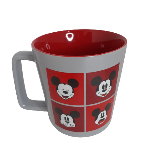 Caneca cerâmica Mickey expressões - Produto Oficial