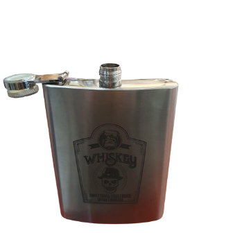 Cantil metal Whiskey - 220 ml