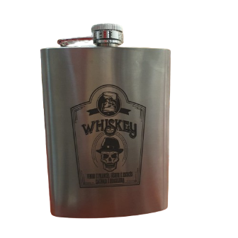 Cantil metal Whiskey - 220 ml