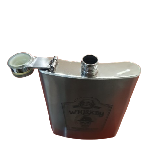 Cantil metal Whiskey - 220 ml