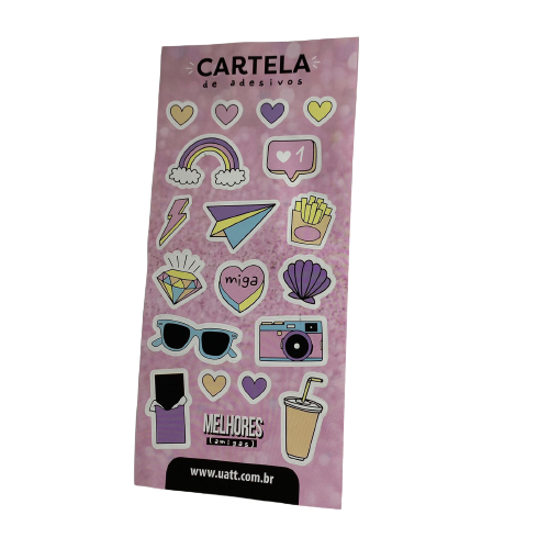 Porta retrato amigas com brilho